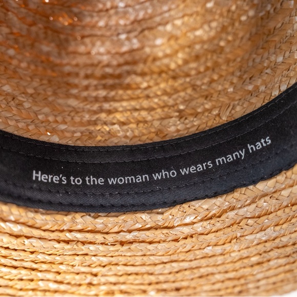 Gigi Pip Straw Hat with Black Band